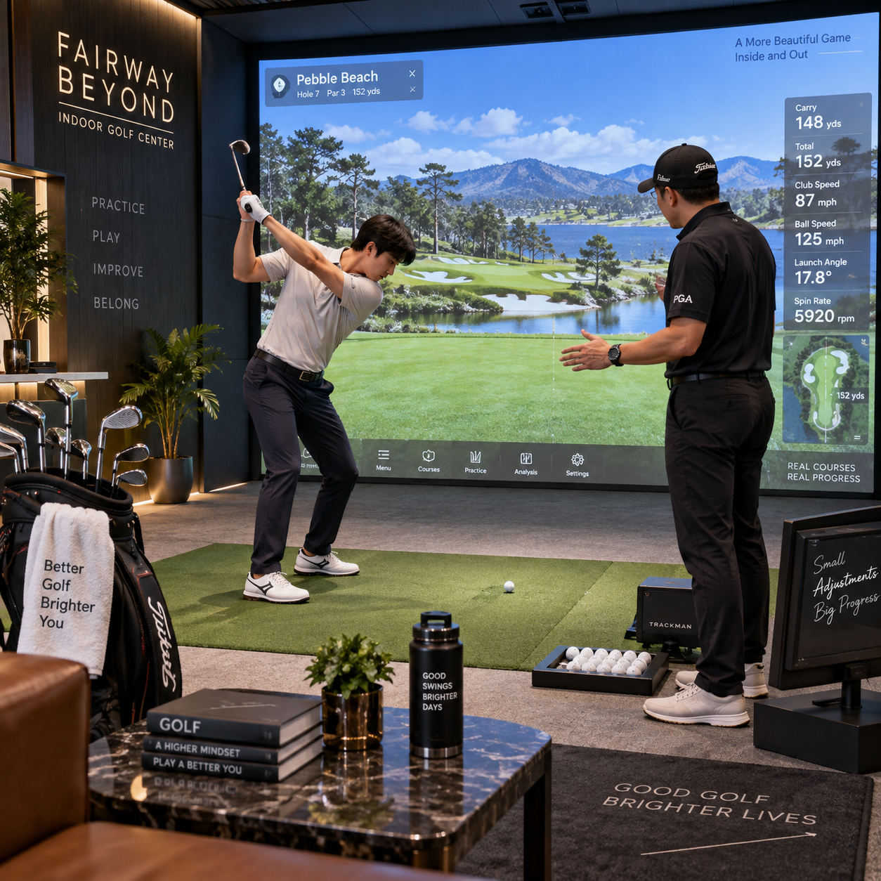 Die Vorteile von Indoor-Golf für Anfänger: Einfacher Einstieg und effektives Training